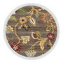 Conceptum Alfombra Mu176 - Coffee Café 120x120 cm